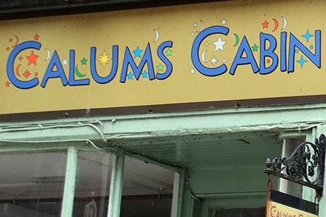 Picture of Calums Cabin Charity Shop in Rothesay Isle of Bute