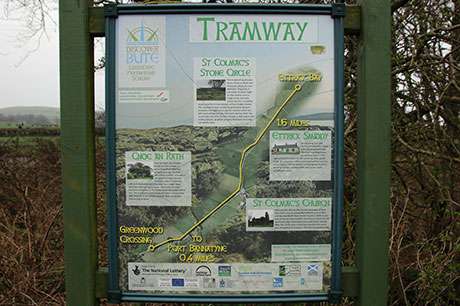 Picture of The Old Tramway in Port Bannatyne Isle of Bute