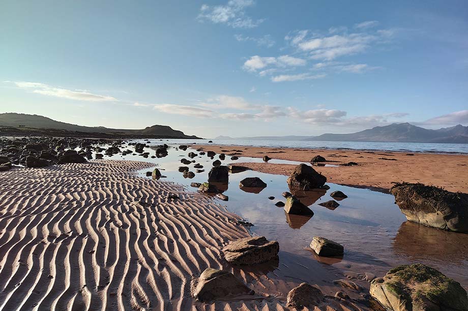 Picture of Stravanan Bay (Langalbuinoch) in Kingarth Isle of Bute