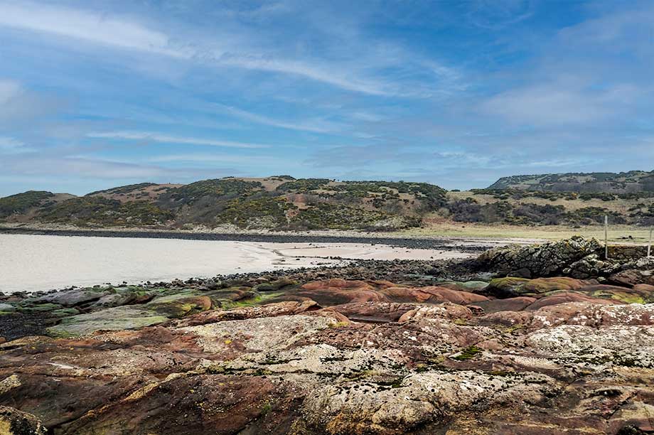 Picture of Dunagoil Bay in Kingarth Isle of Bute