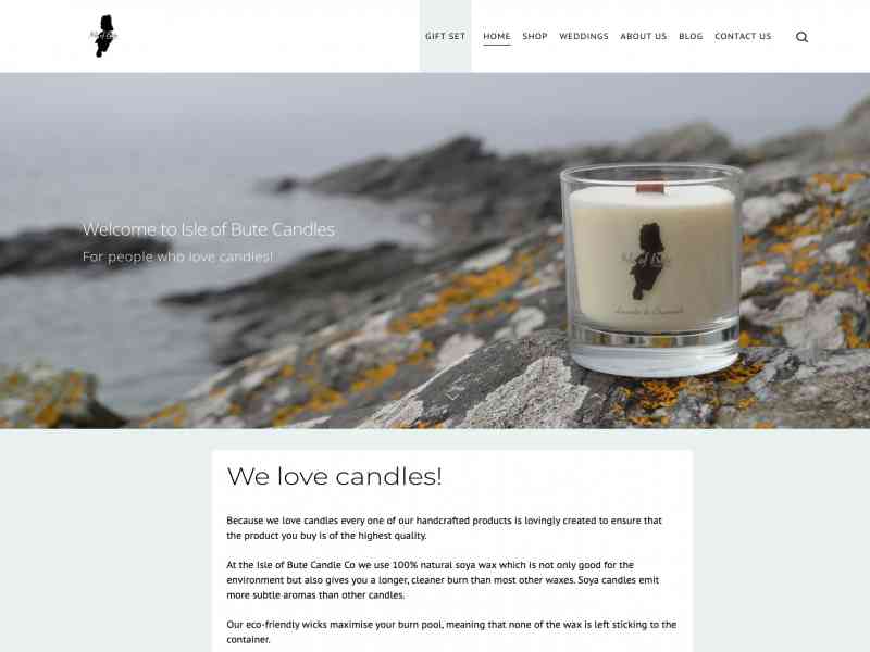 Visit the website for Isle of Bute Candle Co