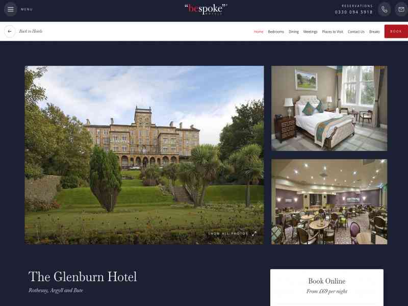 Visit the website for Glenburn Hotel