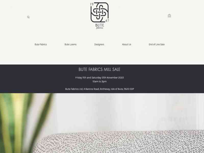 Visit the website for Bute Fabrics