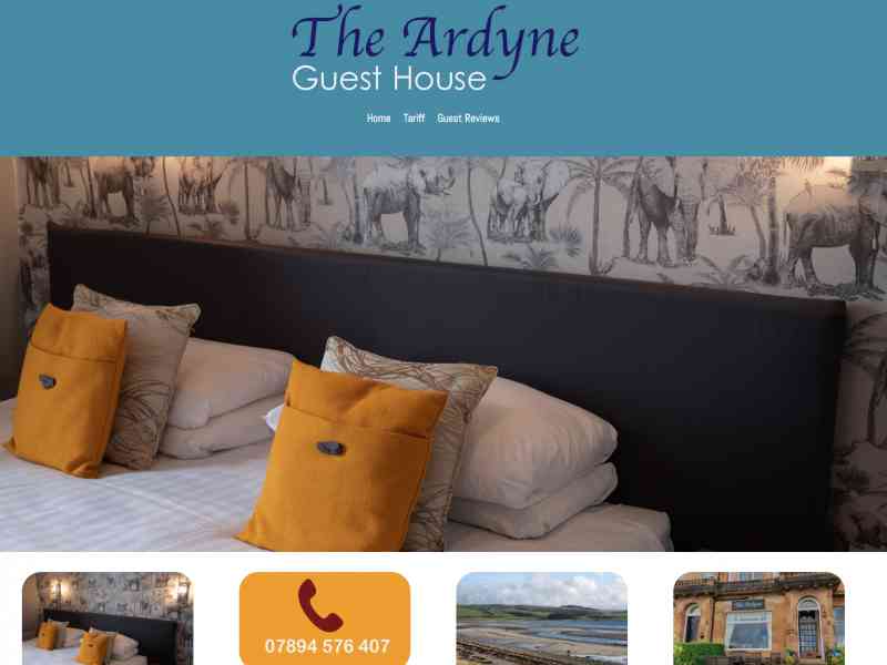 Visit the website for Ardyne Guest House