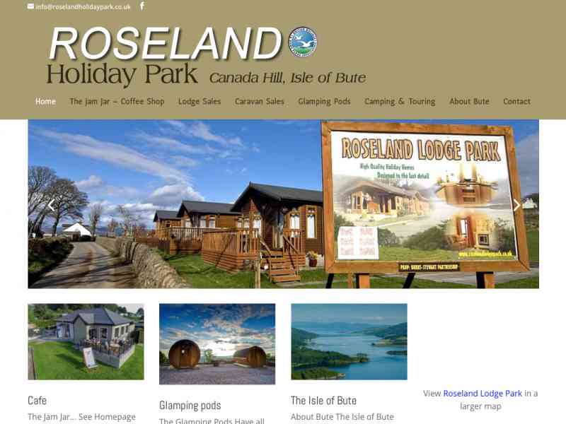 Visit the website for Roseland Holiday Park