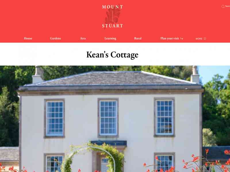 Visit the website for Kean's Cottage