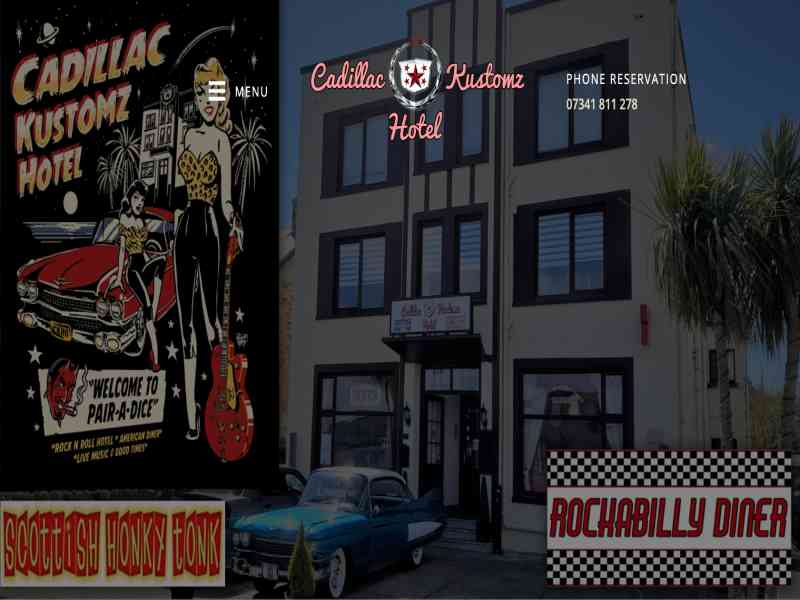 Visit the website for Cadillac Kustomz Car Hire